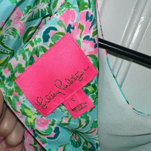 Lilly Pulitzer floral belted dress - Picture 3 of 6